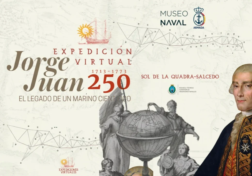 SOERMAR patrocina la exposición virtual sobre el legado del marino científico ilustrado Jorge Juan
