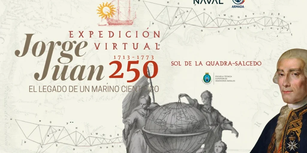 SOERMAR patrocina la exposición virtual sobre el legado del marino científico ilustrado Jorge Juan