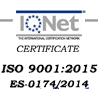 Certificado IQNet ES-0174-2014